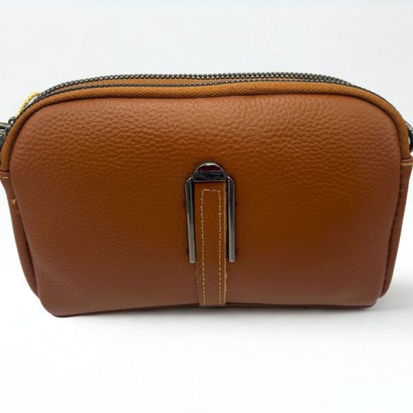 Brown Leather Crossbody Bag