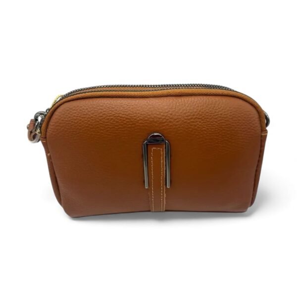 Brown Leather Crossbody Bag