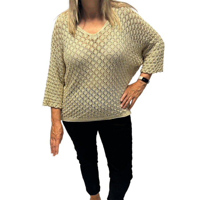 gold jumper-new size