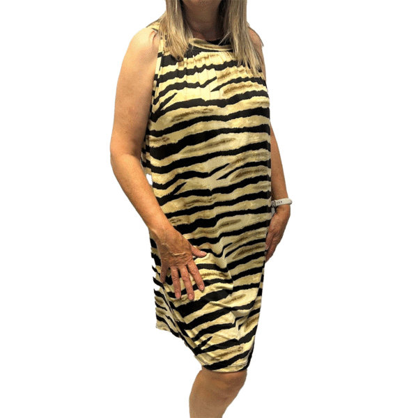 Animal Stripe Dress
