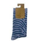 Blue stripe socks