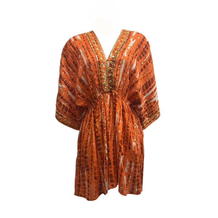 Orange kaftan newest Orange kaftan newest