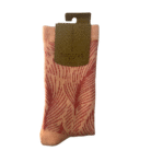Peach leaf socks