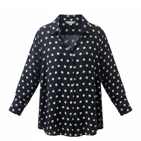 Spotted Long Sleeve Blouse