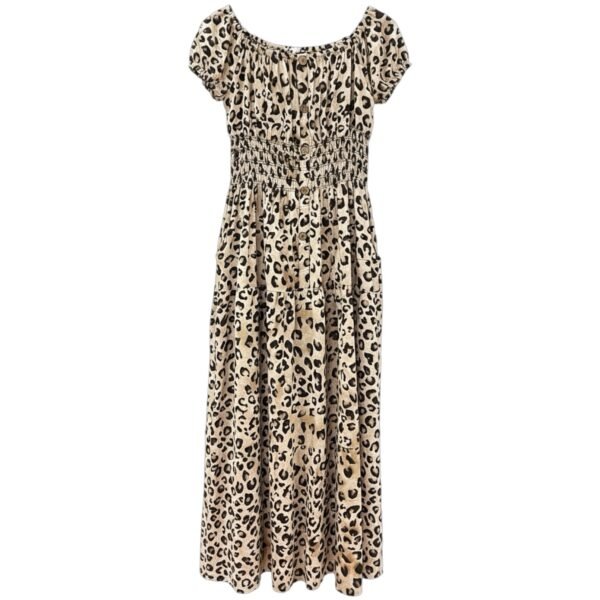 Animal Print Maxi Dress